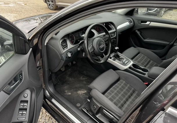 Audi A4 cena 42900 przebieg: 179000, rok produkcji 2012 z Krzepice małe 704